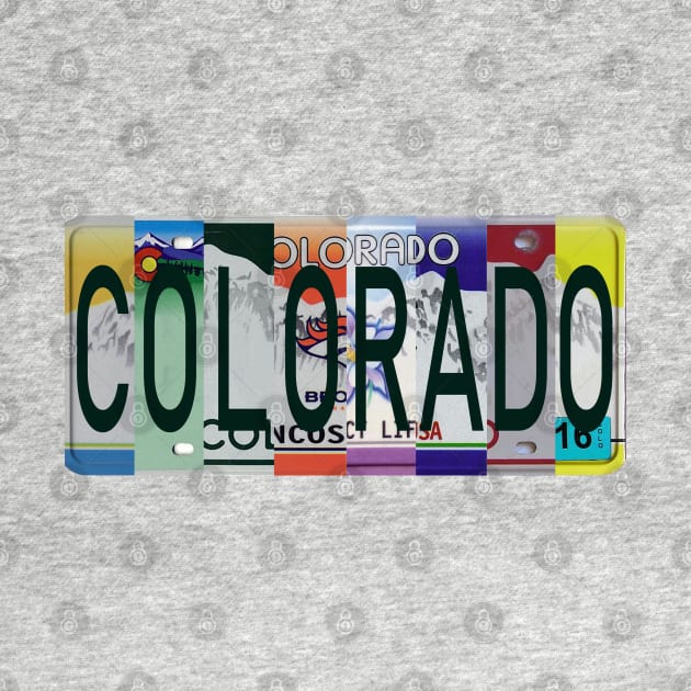 Colorado License Plates by stermitkermit